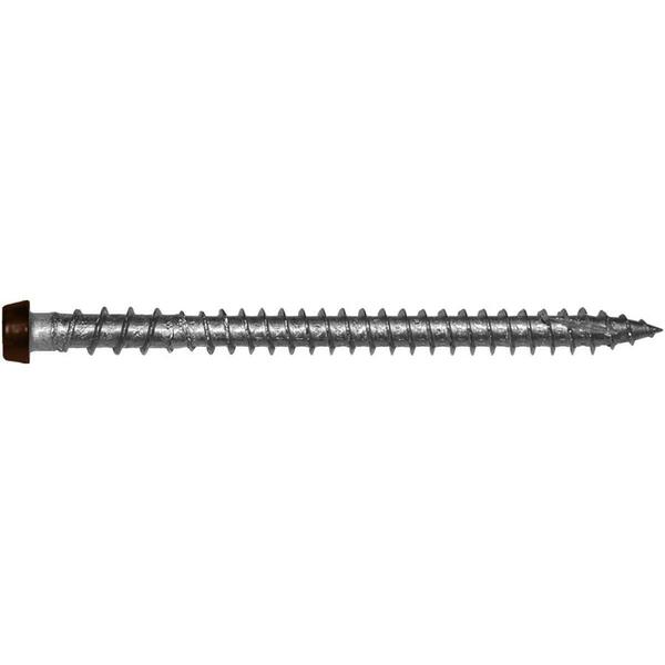 Screw Products 10 x 2.75 in. C-Deck Composite 305 Stainless Steel Star Drive Deck Screws, Saddle - 1750 Count SSCD234S